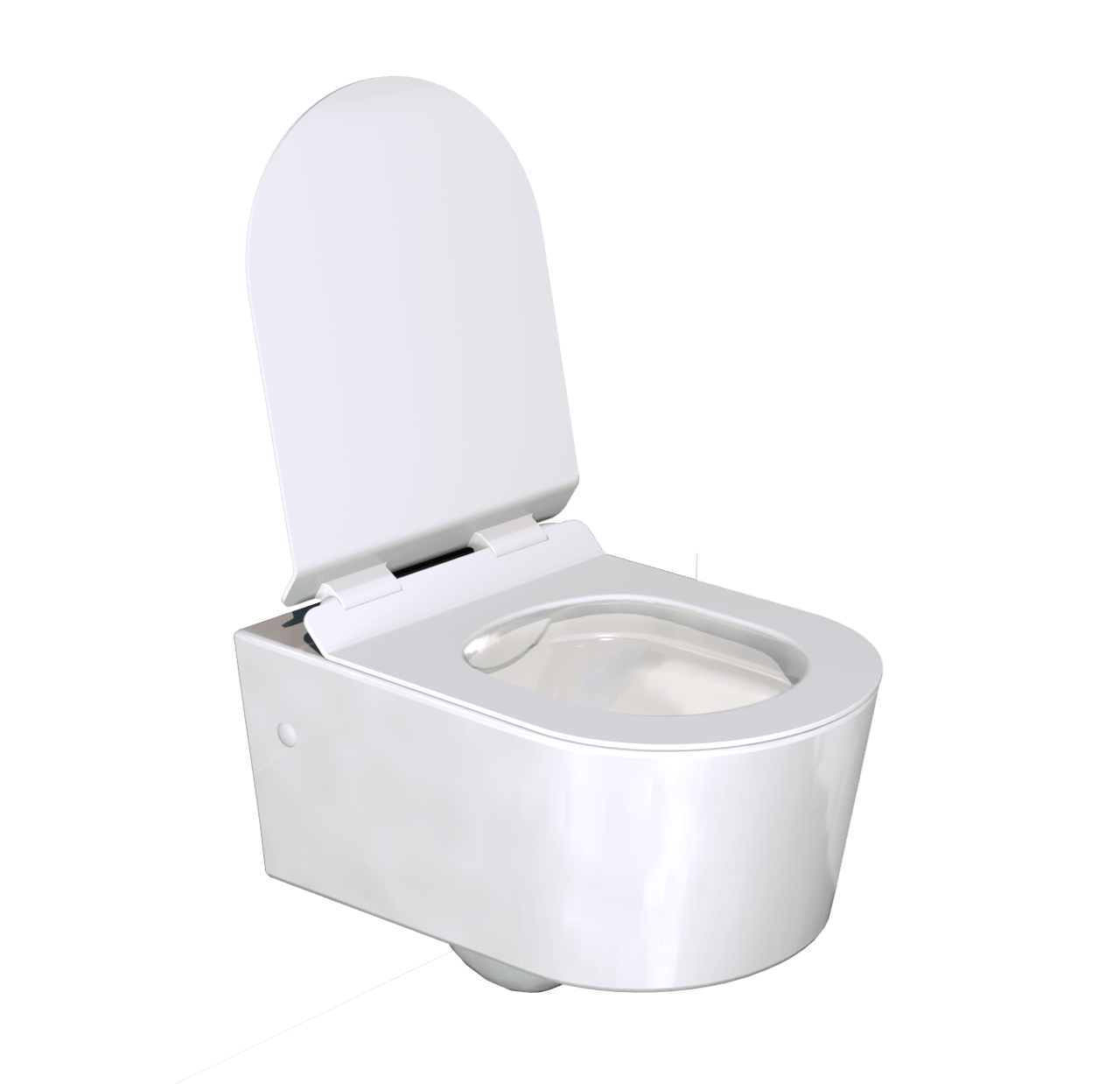 Luca Varess Arcado hangend toilet hoogglans wit randloos