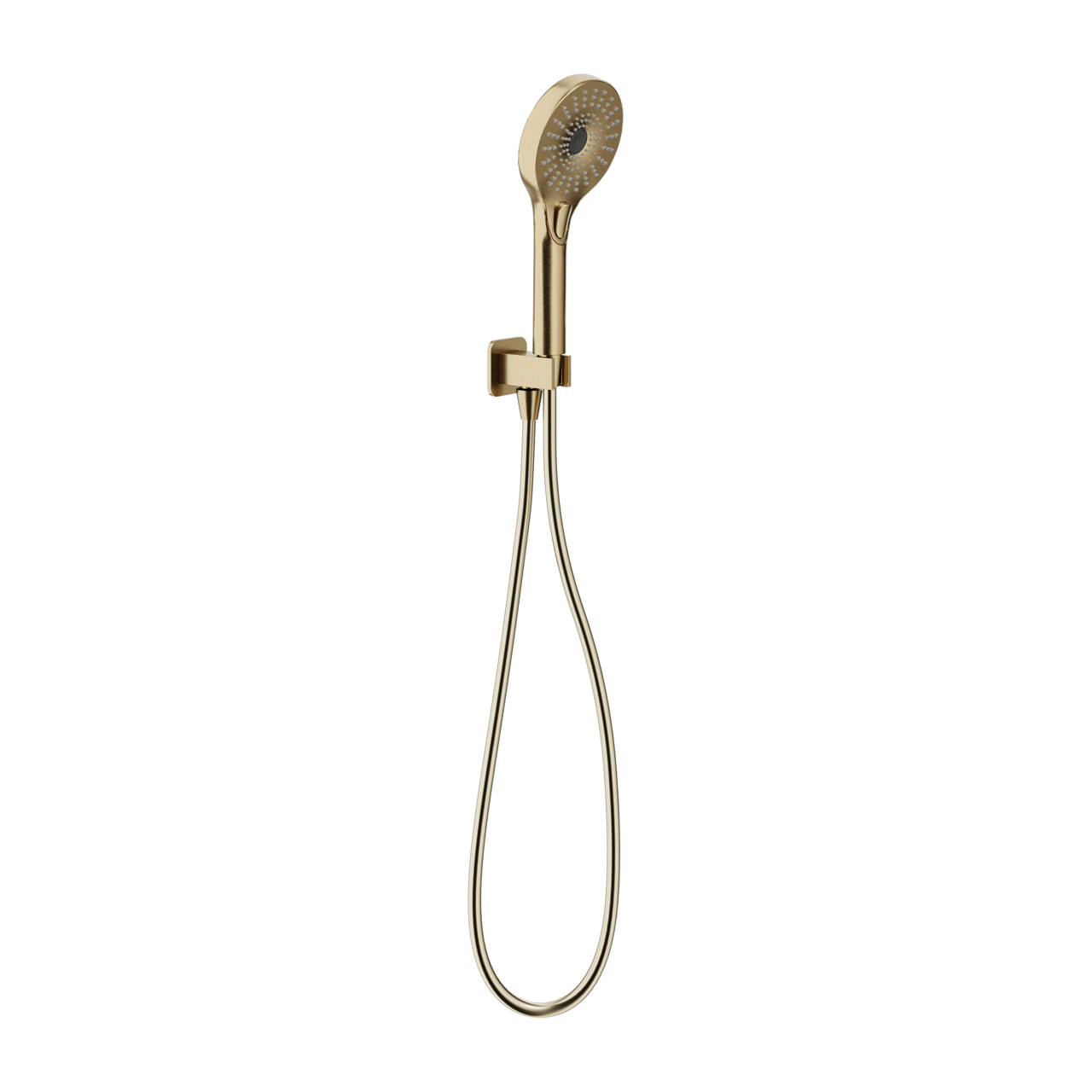 BLAUFOSS Onos Handdoucheset met doucheslang aansluiting 3 straalfuncties Brushed Champagne Gold