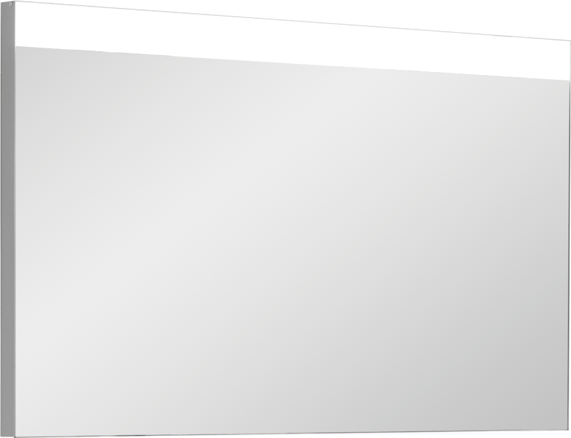 Storke Lucera rechthoekig badkamerspiegel 120 x 70 cm met spiegelverlichting en anti-damp