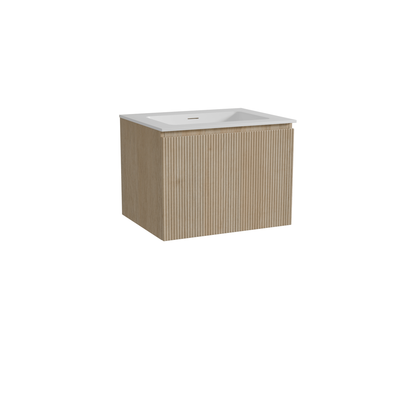 Storke Ribs meuble salle de bains avec lavabo Mata