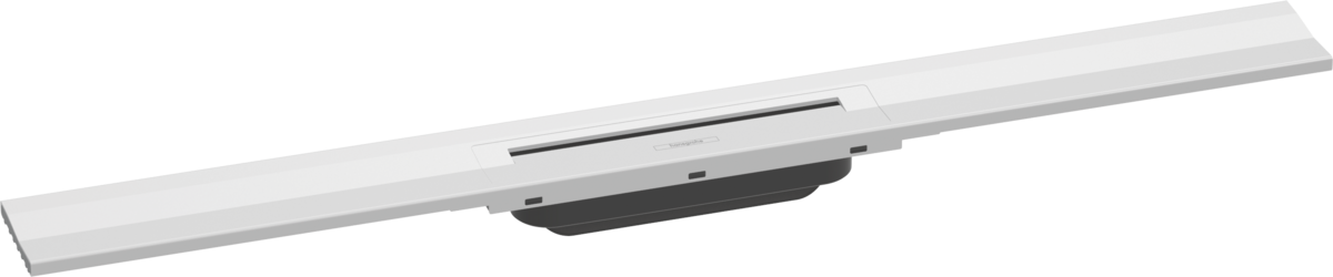 Hansgrohe RainDrain Flex douchegoot afwerkset wandmodel 80cm Mat Wit