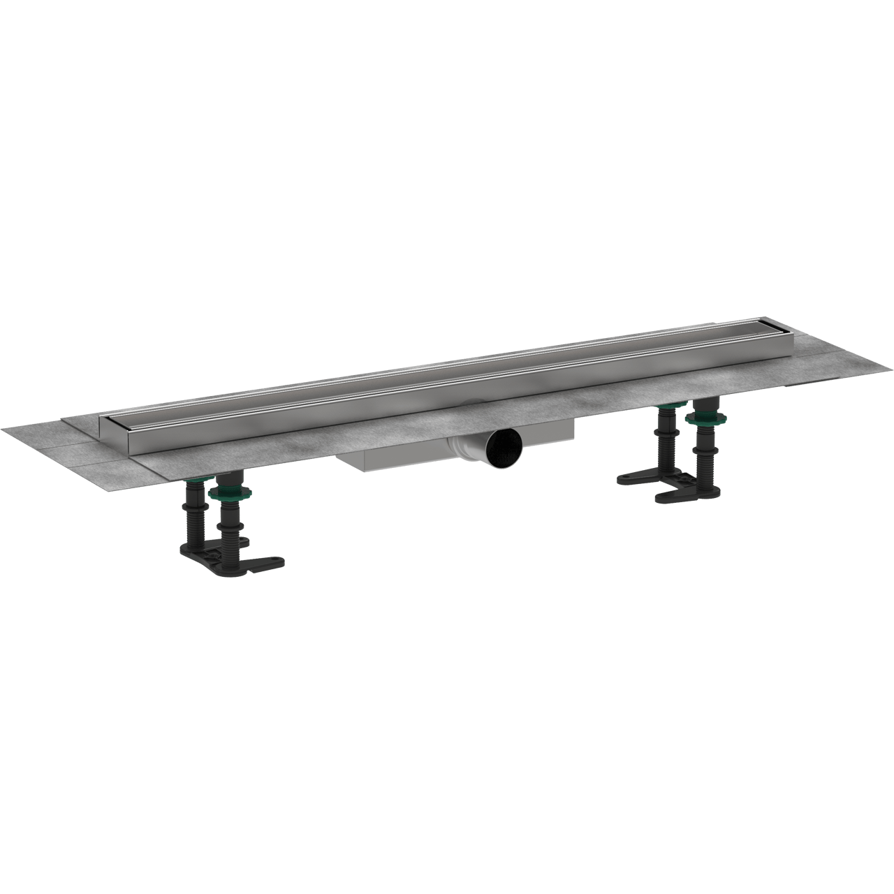 Hansgrohe RainDrain Compact douchegoot complete set 70cm RSV Look