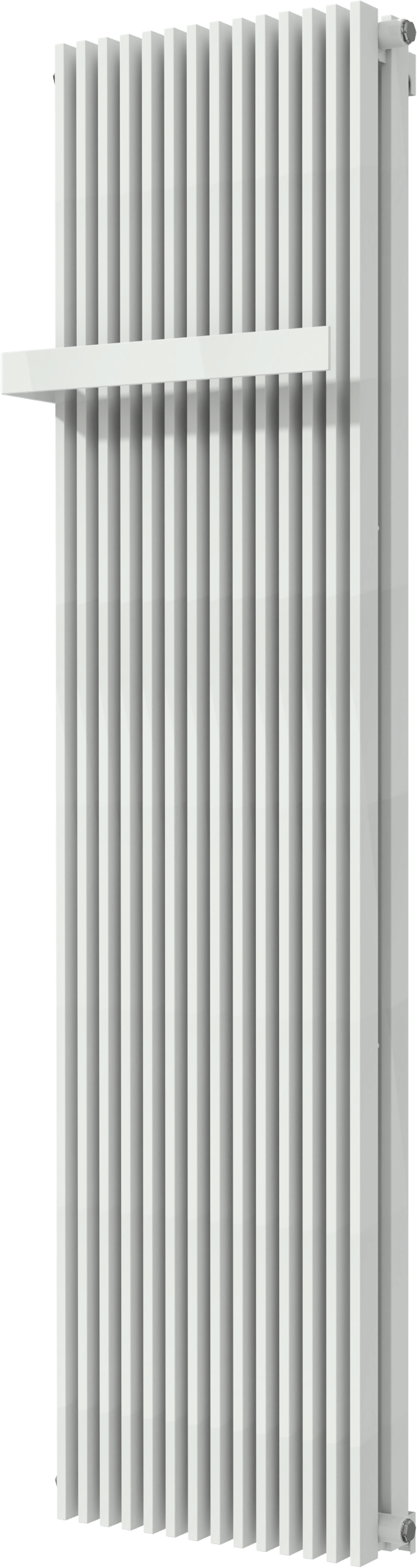 Vipera Corrason Doppelhandtuchheizkörper: 50 x 180 cm, Zentralheizung, Weiß matt, Seiten- & Mittelanschluss, 2.537W