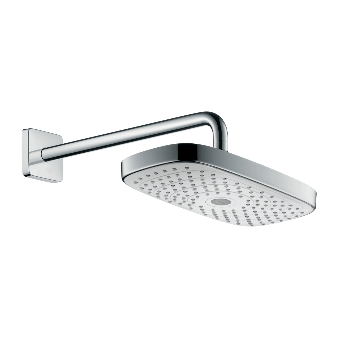Hansgrohe Raindance Select E 300 tête de douche ronde avec support mural 30 cm Chrome Brillant