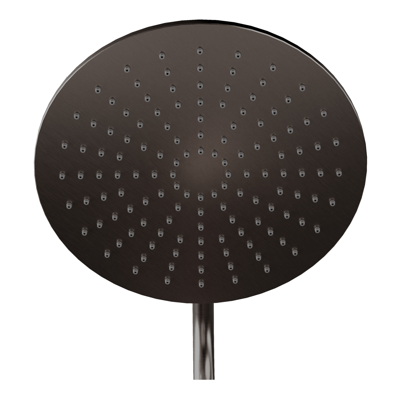 Blaufoss Round 300 Duschsystem: Brushed GunMetal