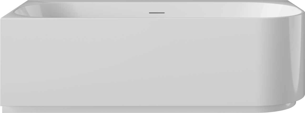 Luca Varess Laguna tweepersoons hoekbad links 170 x 85 cm acryl Glanzend Wit