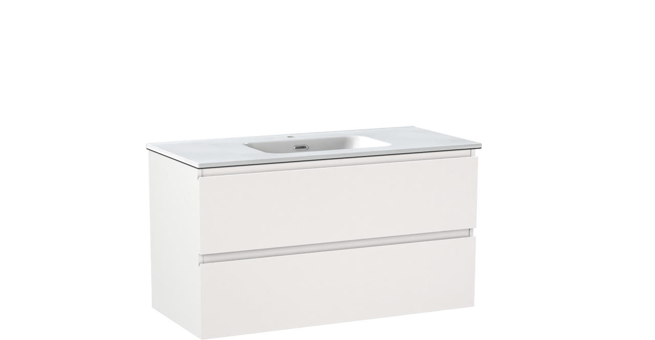 Linie Lado Badmöbel Set mit Baro Waschtisch