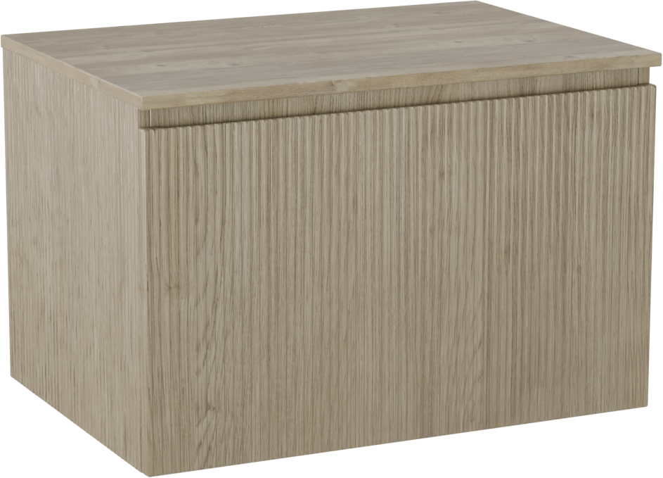 Storke Ribs meuble salle de bains avec tablette pour vasques Panton