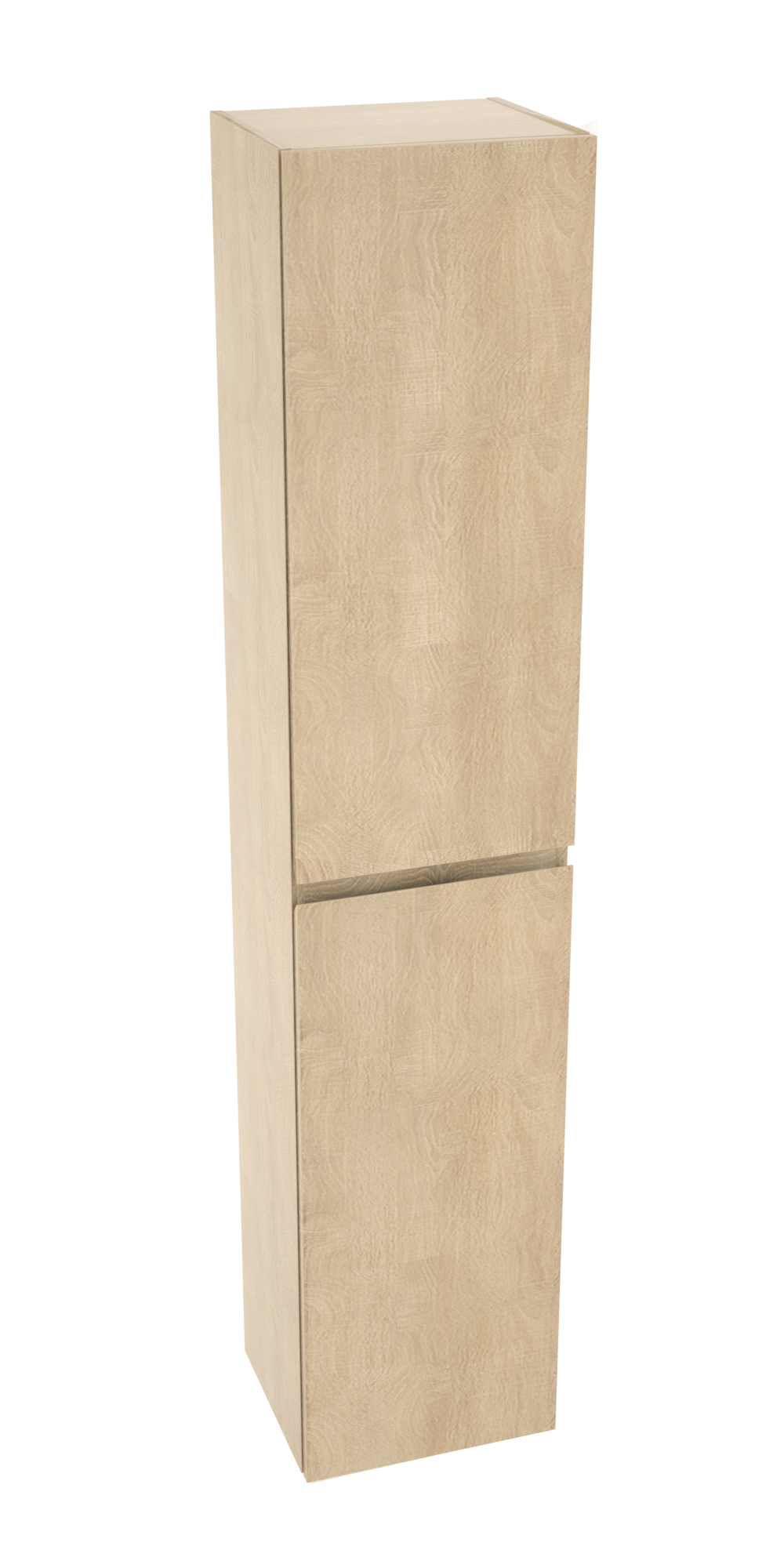 Linie Lado colonne salle de bains suspendue chêne blanc 35 x 30 x 170 cm