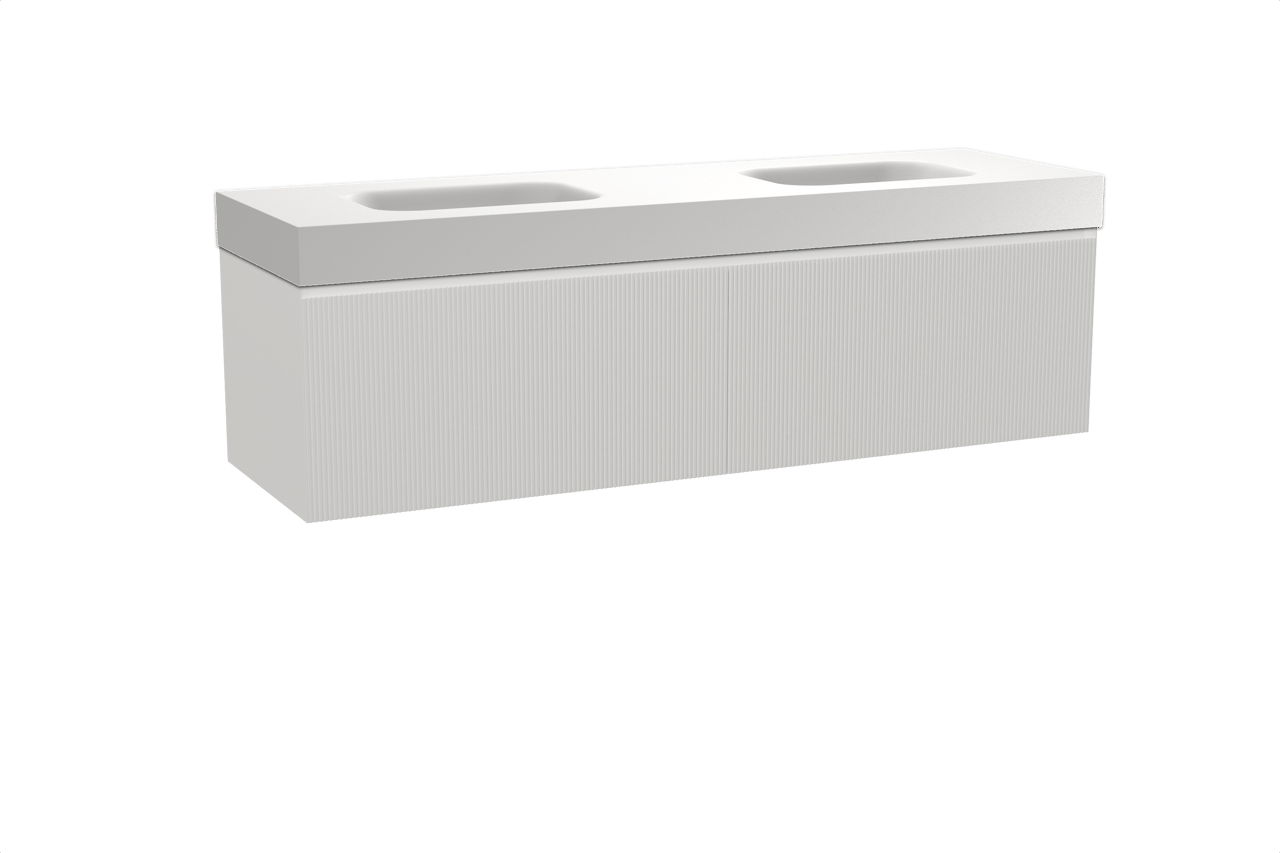 Balmani Fila meuble salle de bains avec lavabo Arcato