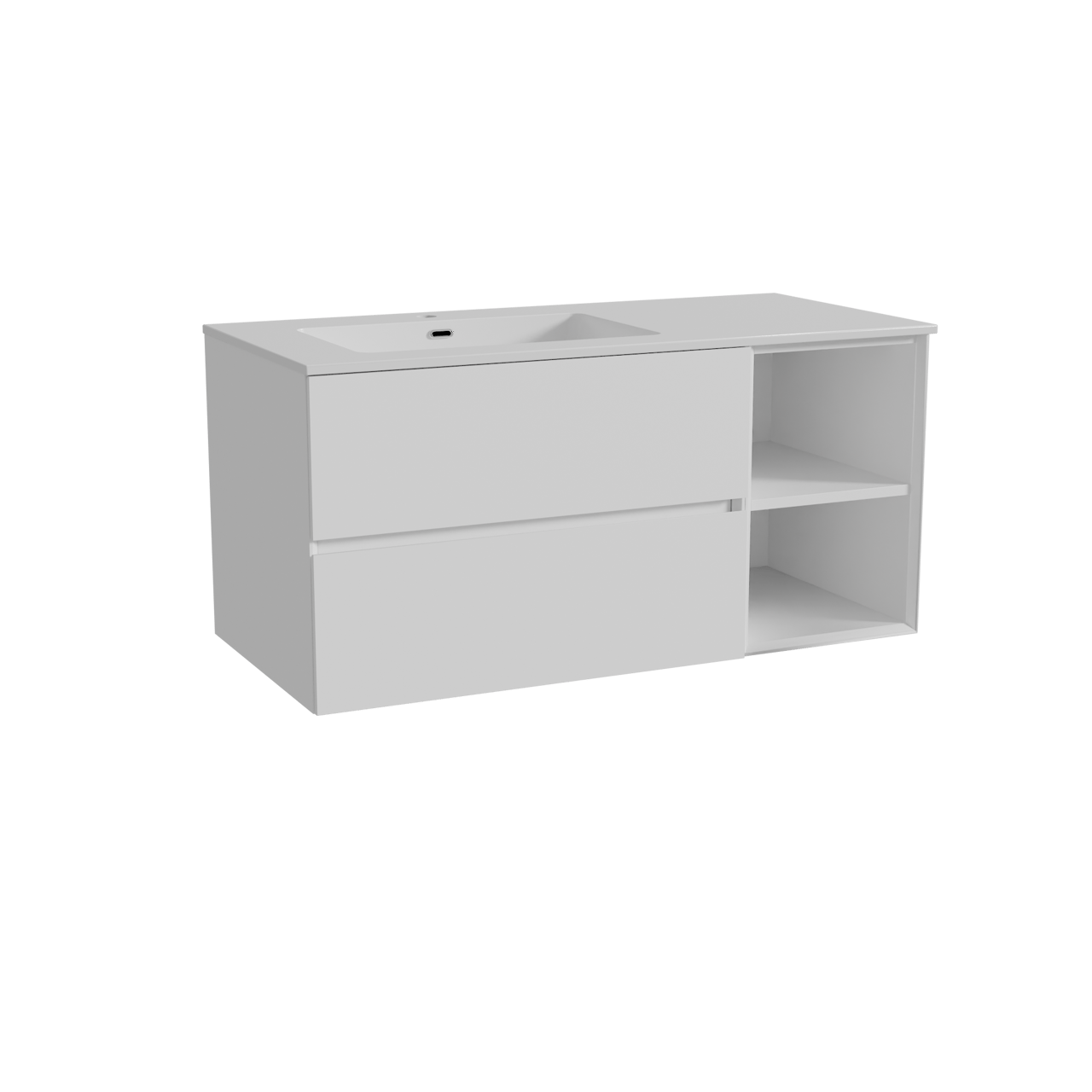 Storke Edge meuble salle de bains avec plan vasque Diva