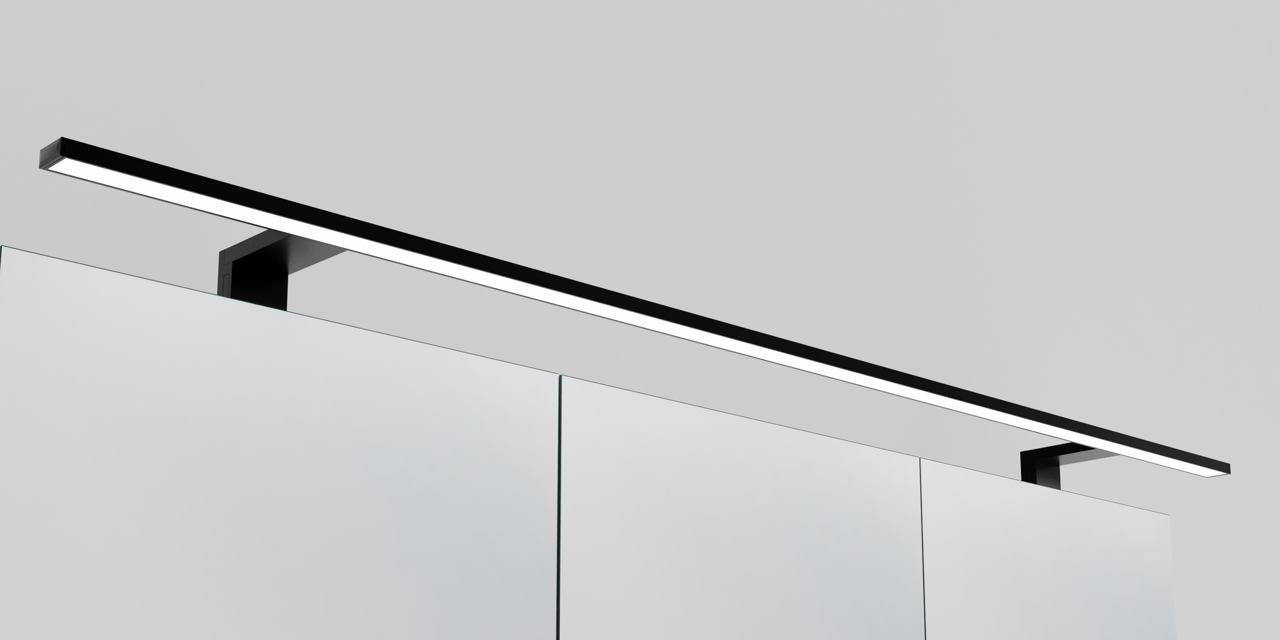 Luca Varess Cubico LED verlichting 120 cm zwart, 4000K