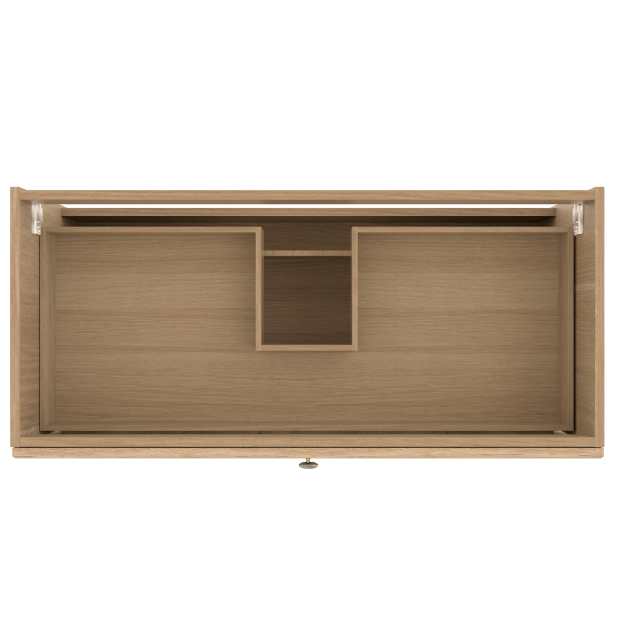 Balmani Lemon zwevende wastafelonderkast 120 x 55 cm verweerde eik 2 lades