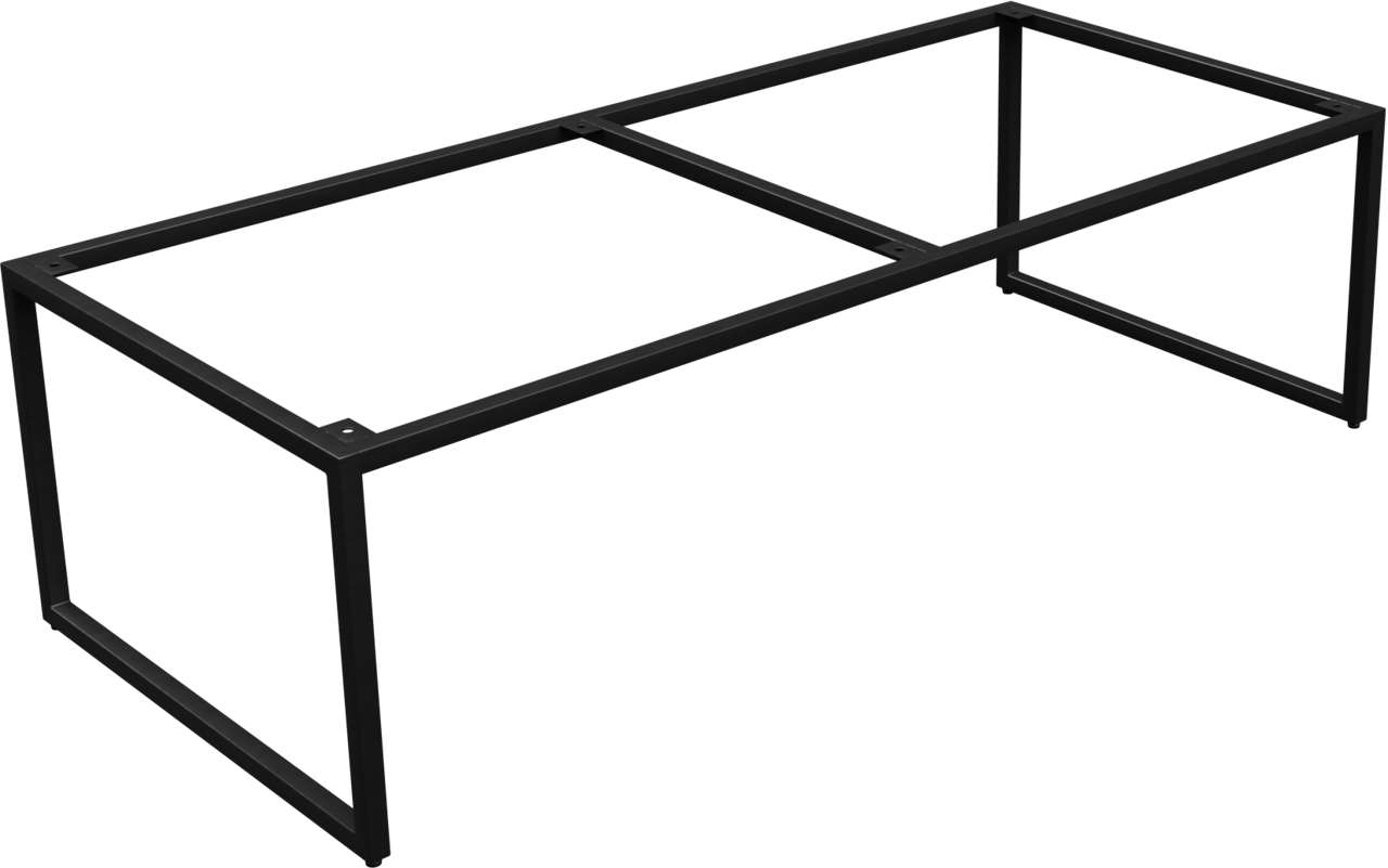 Linie Lado frame décorative Noir Mat 100 x 44 cm