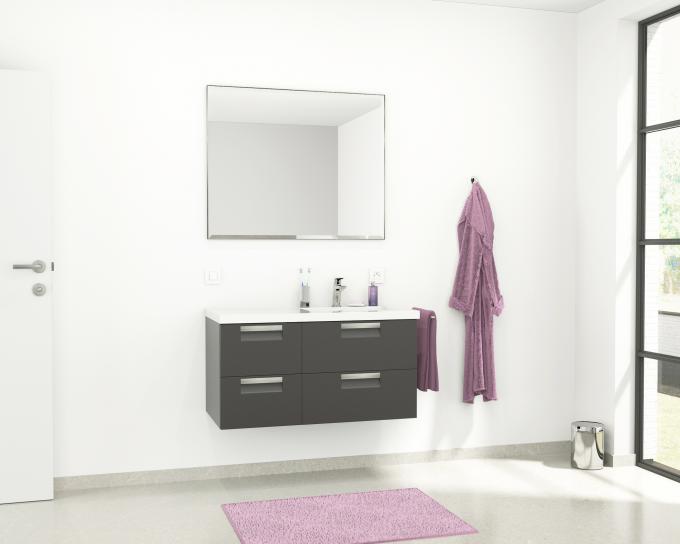 Linie Riflessi miroir rectangulaire 98 x 80 cm