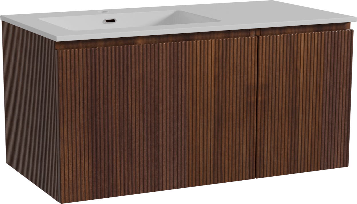 Storke Ribs badkamermeubel met Diva wastafel