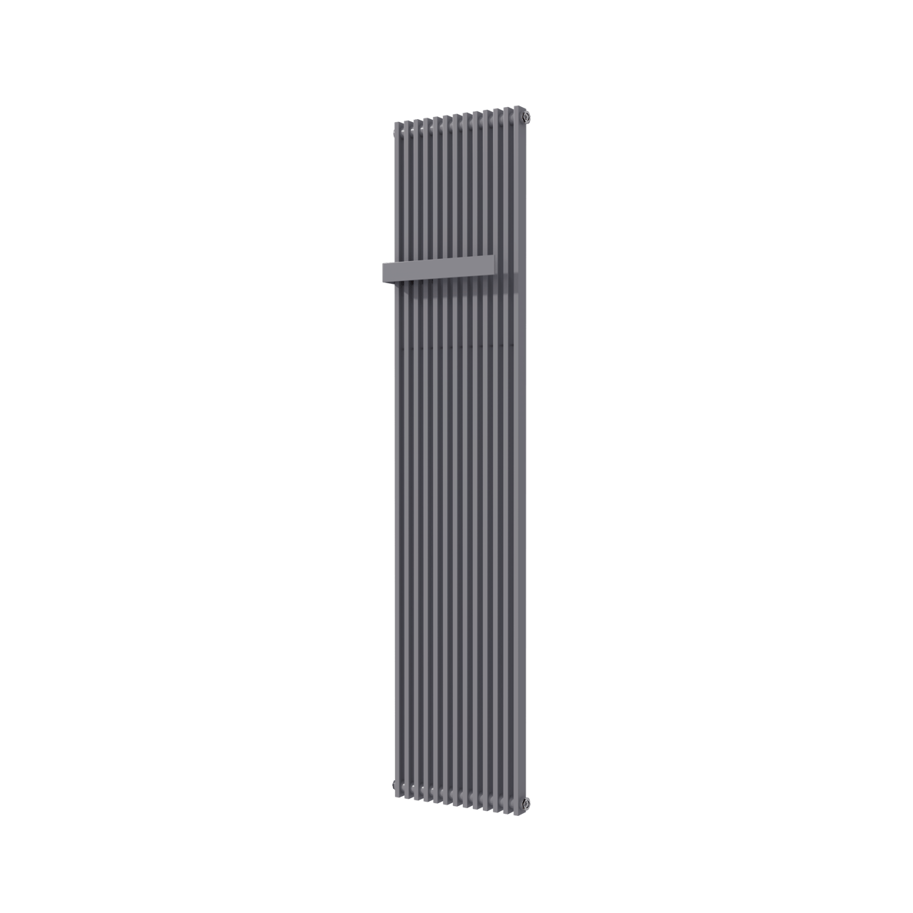 Vipera Corrason enkele badkamerradiator 40 x 180 cm centrale verwarming antraciet grijs zijaansluiting 1.339W