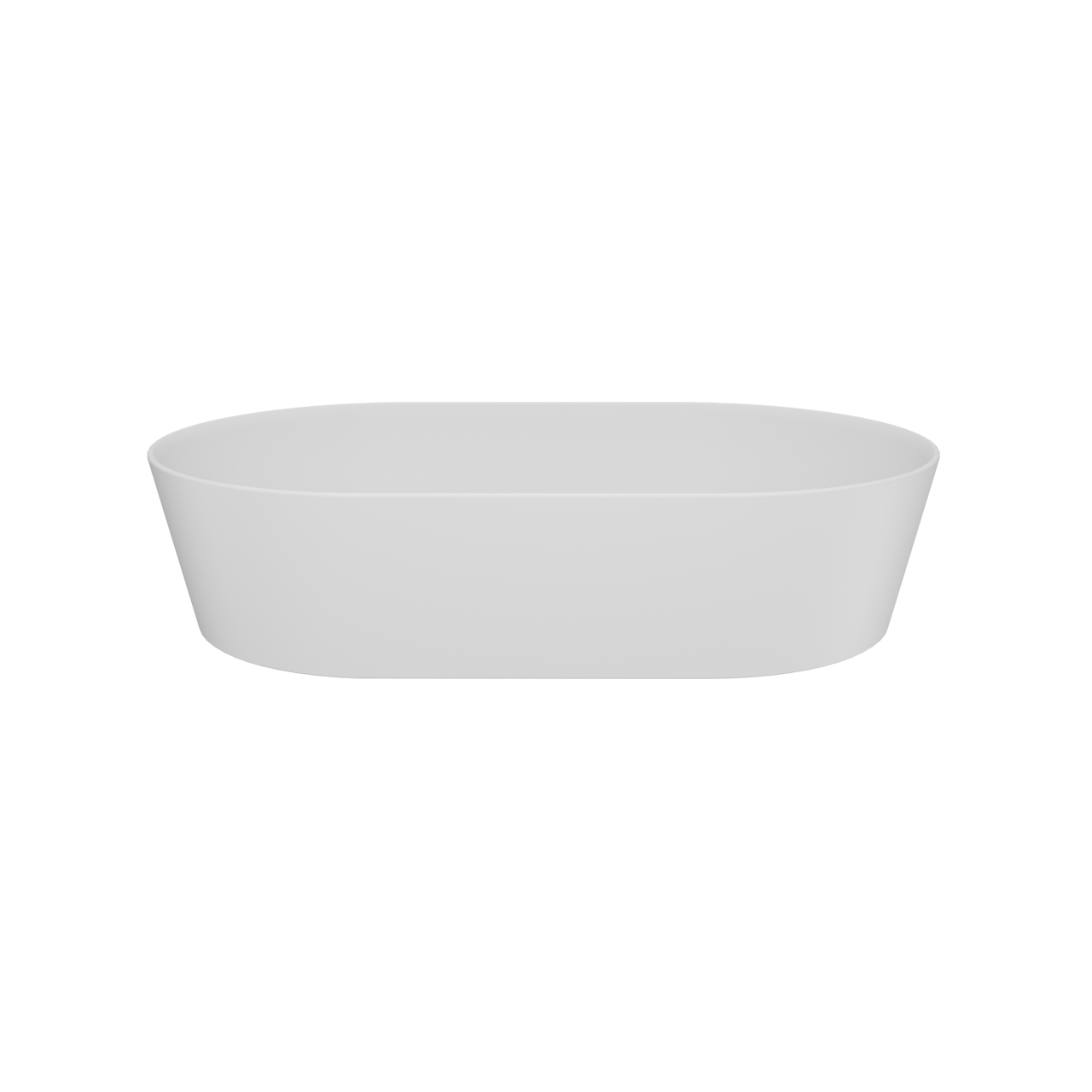 Storke Cona vasque à poser mat Solid Surface ovale 52 x 32 cm