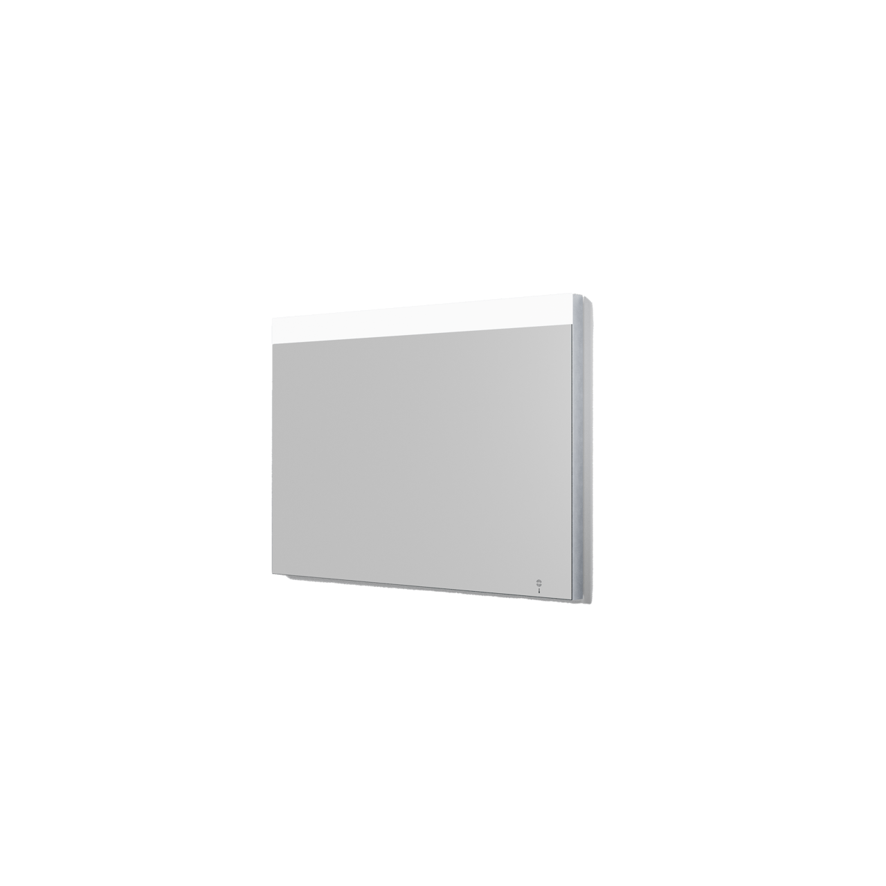 Storke Lucera Badspiegel mit Beleuchtung: Rechteckig, 100 x 70 cm