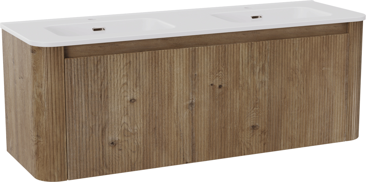 Storke Soft badkamermeubel met Kera Soft wastafel