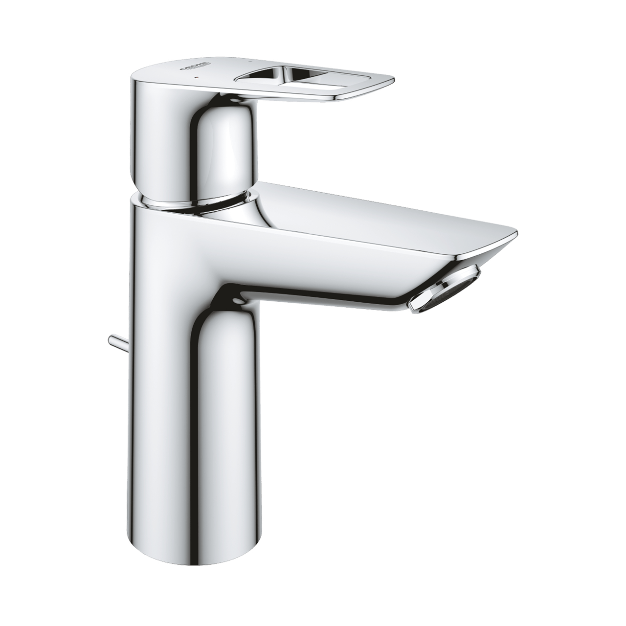 Grohe BauLoop Waschbecken Armatur: Chrom glänzend