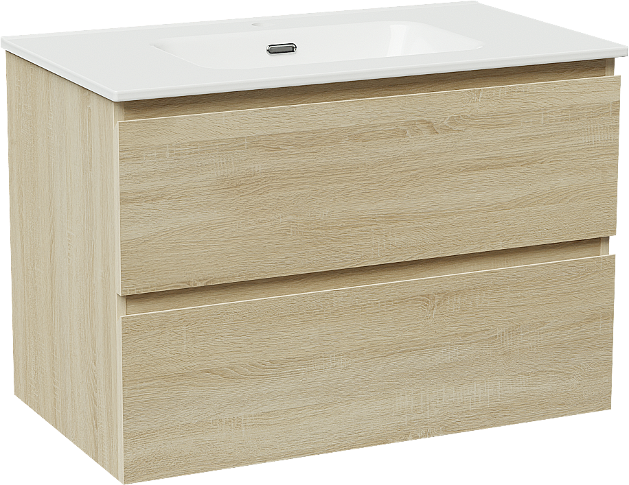 Linie Lado badkamermeubel met Baro wastafel