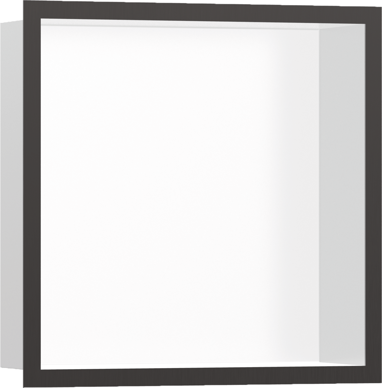 Hansgrohe XtraStoris Einbaunischen Brushed Black Chrome