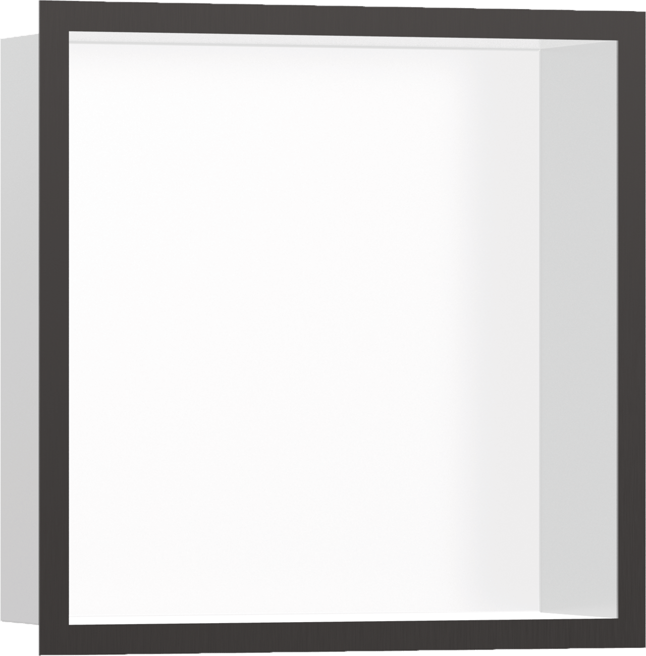 Hansgrohe XtraStoris Einbaunischen Brushed Black Chrome