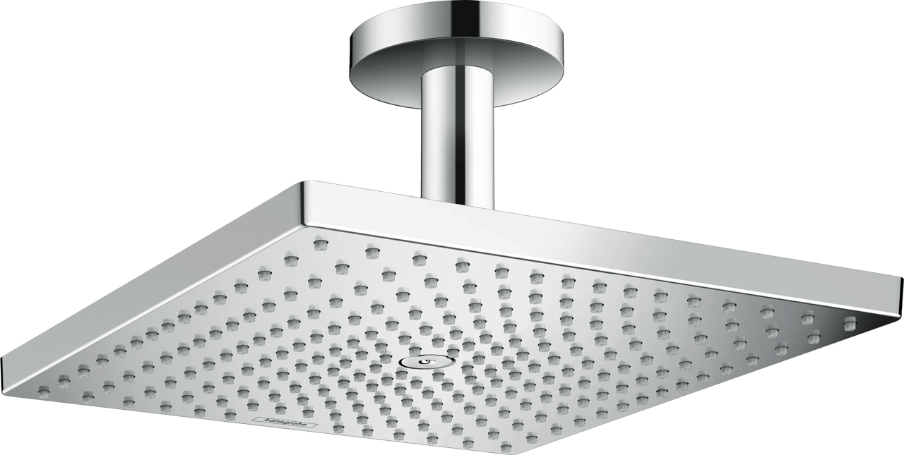 Hansgrohe Raindance E300 tête de douche carré Ø30cm Chrome Brillant