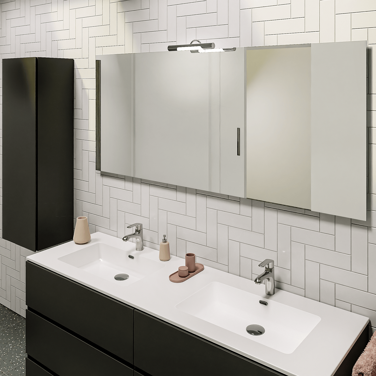 Storke Soto miroir rectangulaire 170 x 75 cm