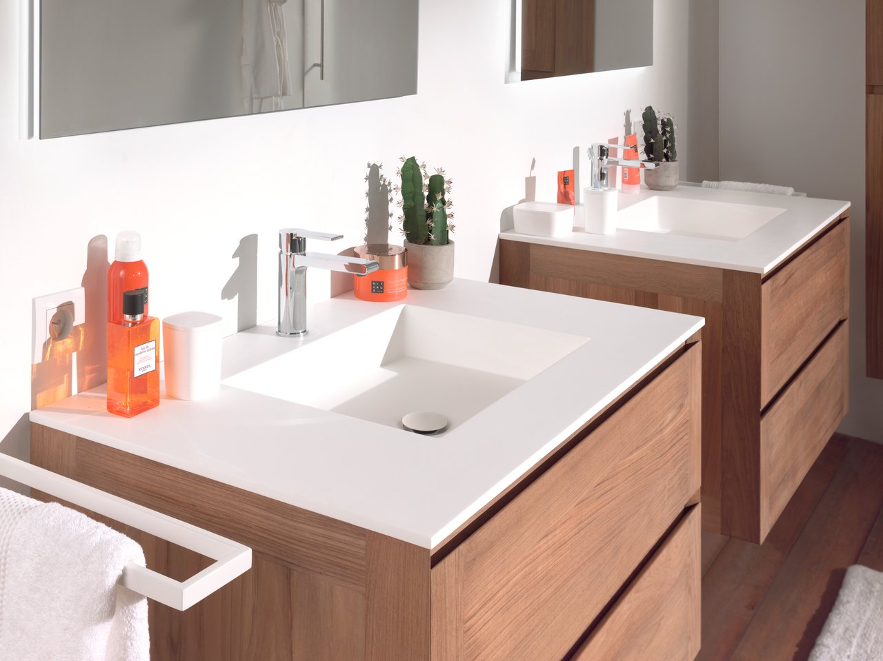 Blaufoss Carat Waschtisch-Armatur, Chrom glänzend