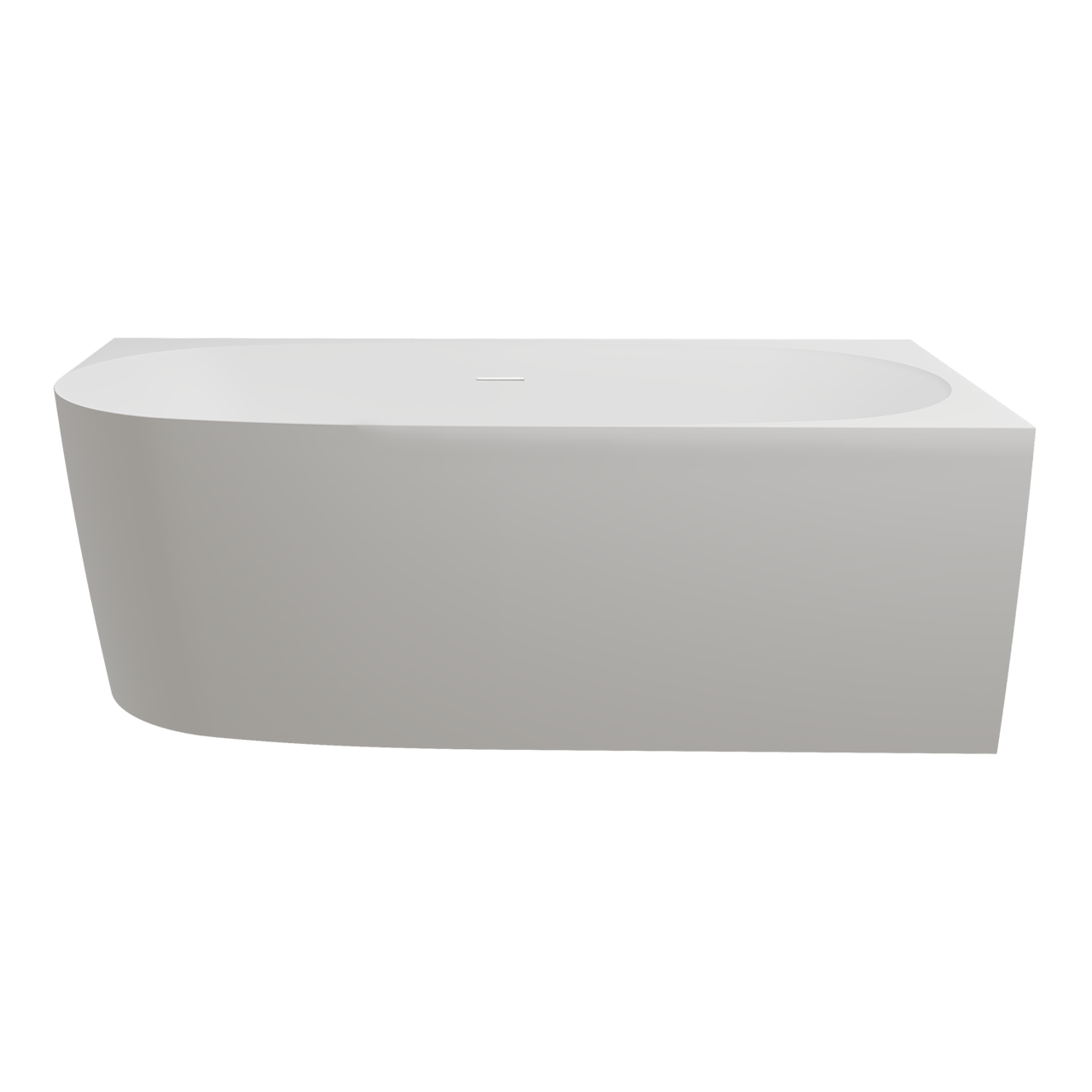 Luca Varess Sutilo 2-Personen-Eckbadewanne: rechts, 160 x 75 cm, Acryl, Weiß matt