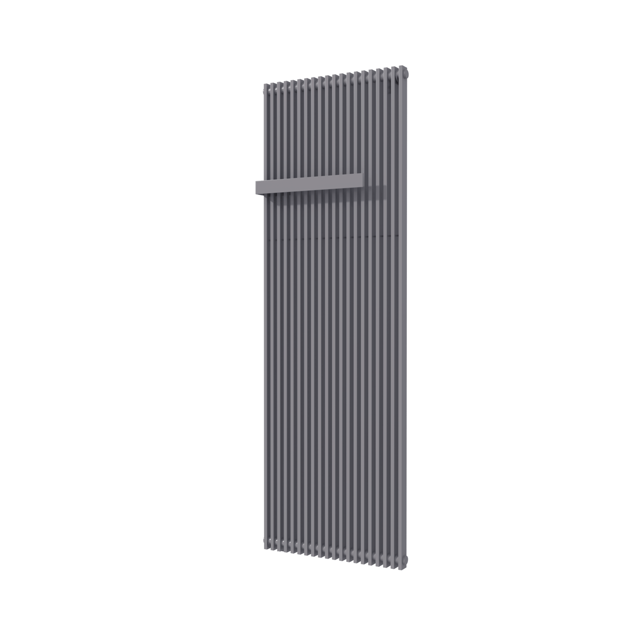 Vipera Corrason radiateur de salle de bains simple 60 x 180 cm chauffage central gris anthracite raccordement latéral 2.059W