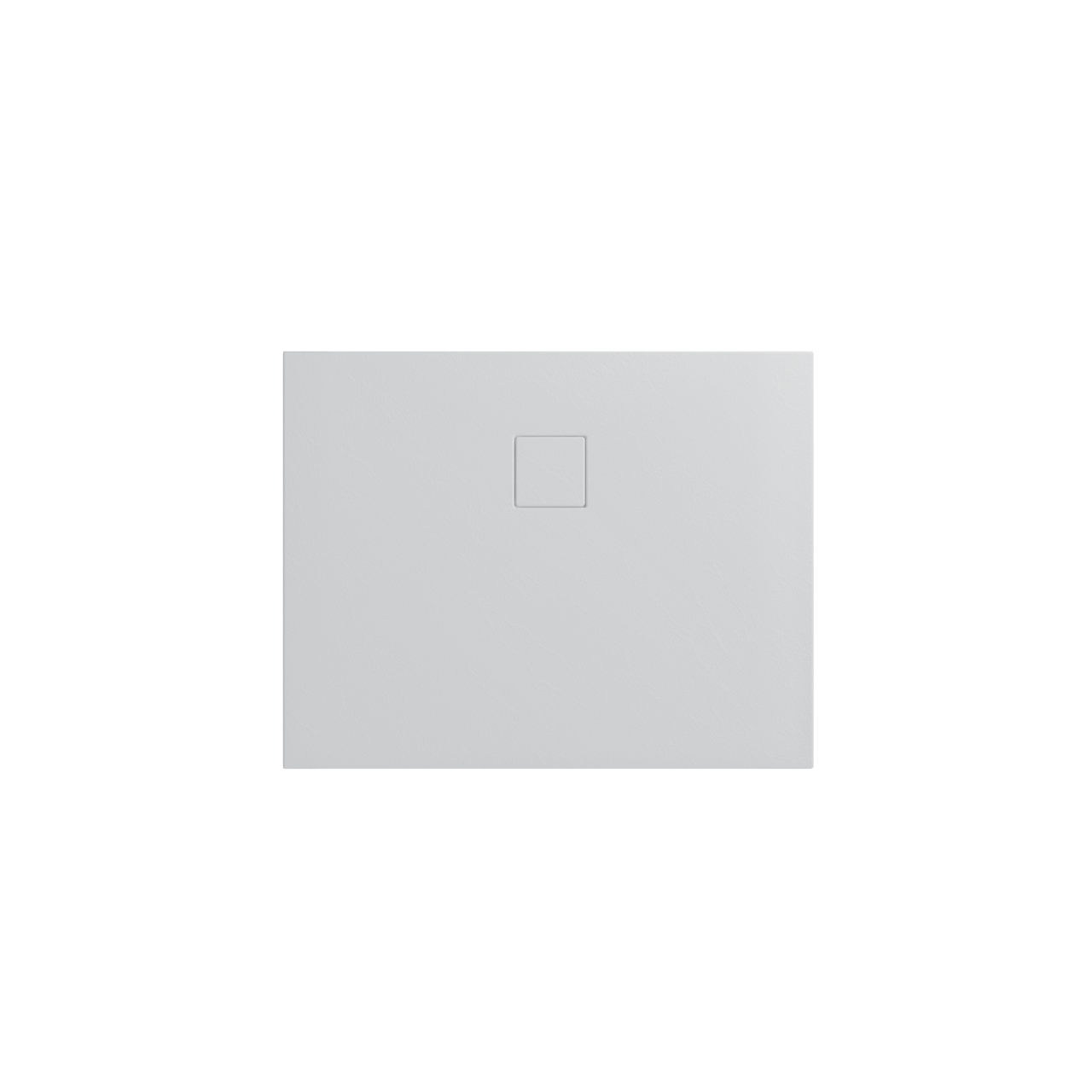 Linie Rumba douchebak 100 x 90 cm acryl mat wit leisteenstructuur