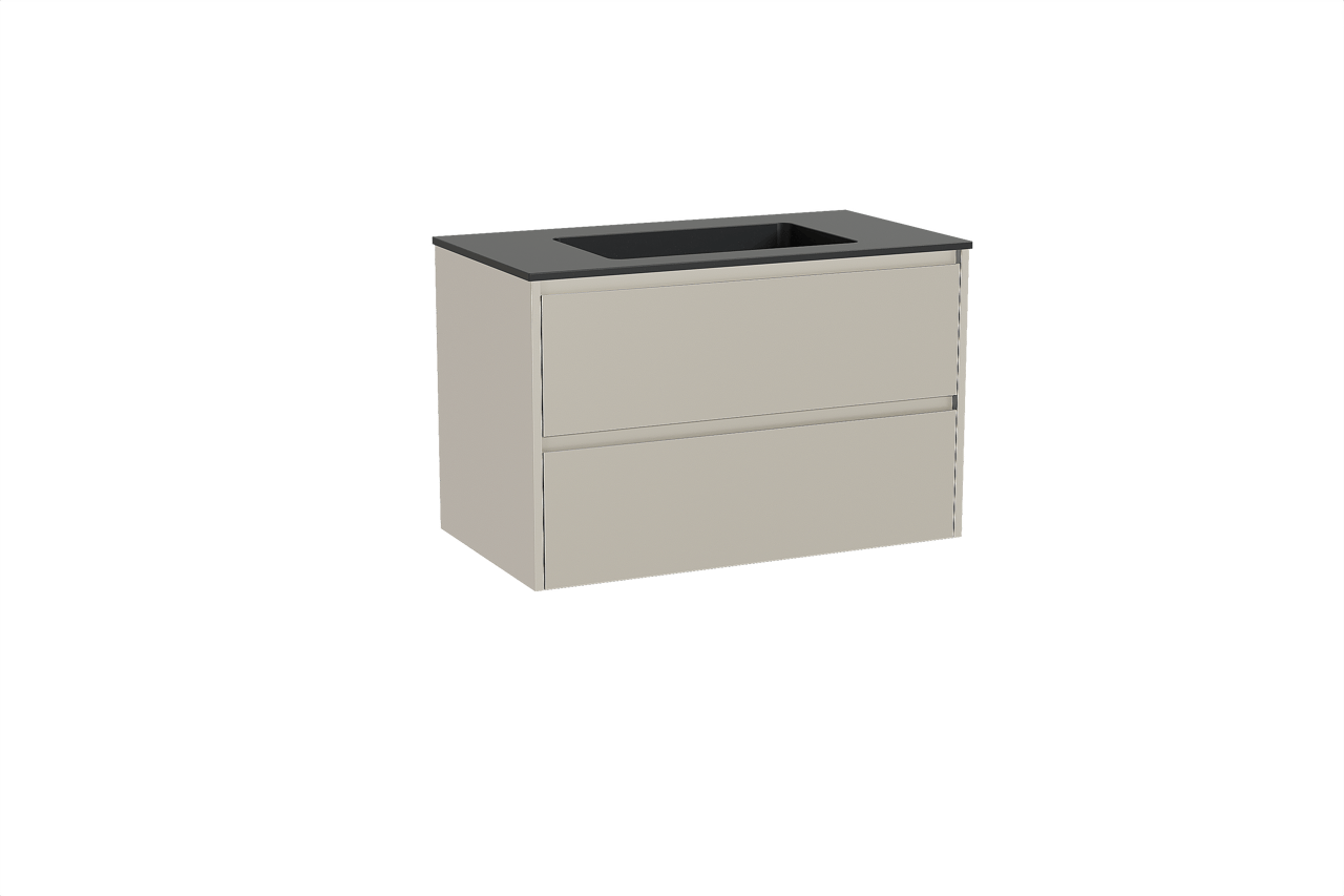 Storke Seda meuble salle de bains avec lavabo Scuro