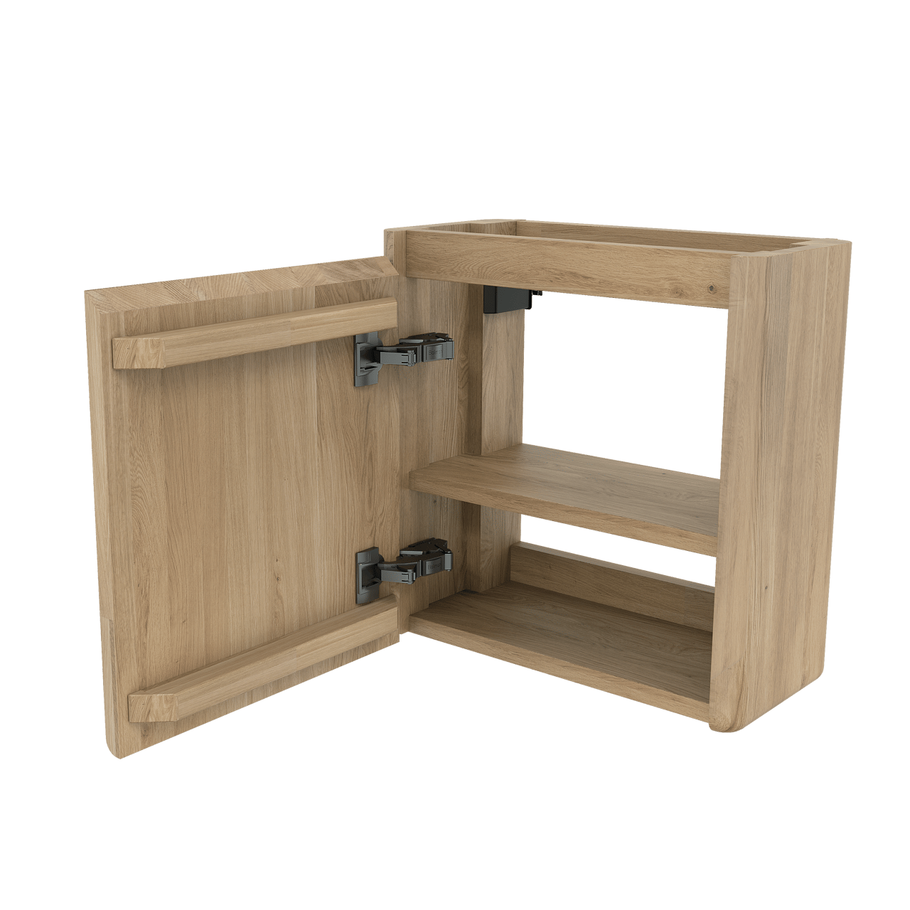 Balmani Fara meuble lave-mains suspendu 45 x 22 cm chêne naturel