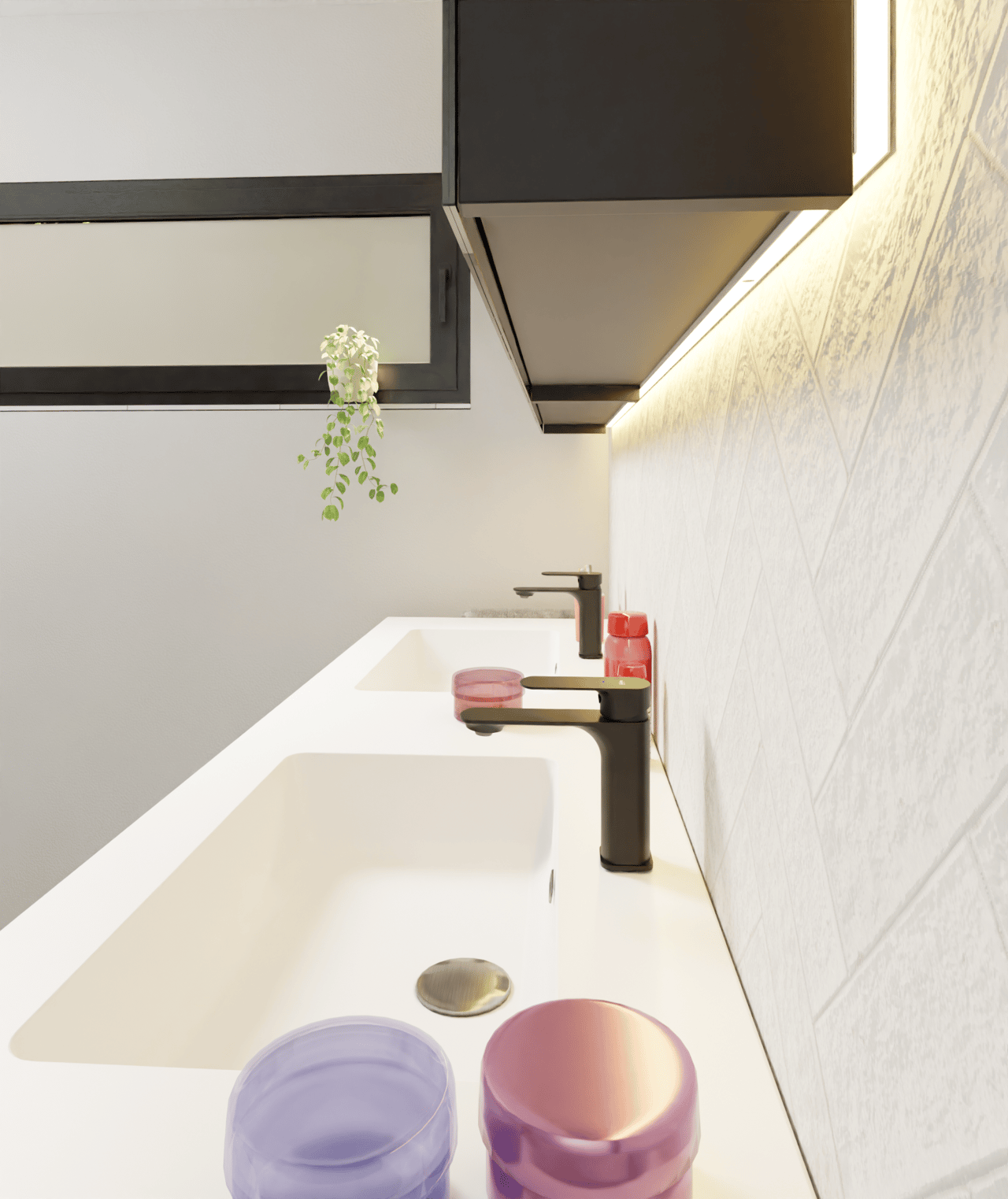 Luca Varess LED verlichting voor spiegelkast 170 x 75 cm