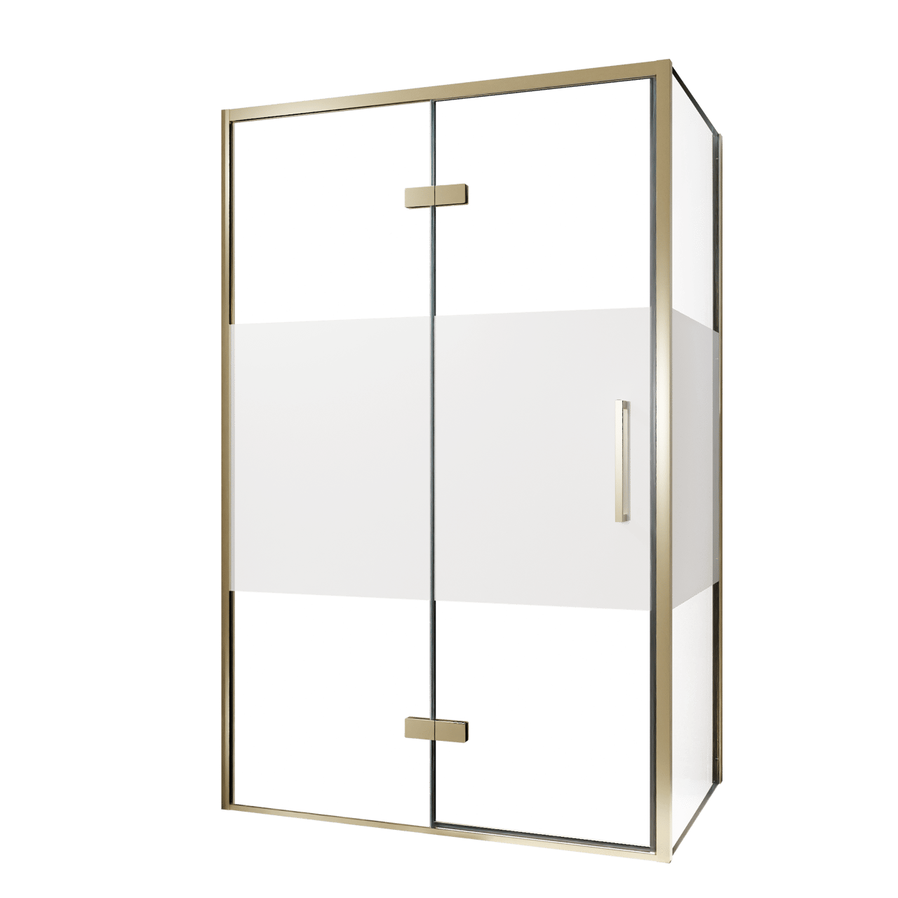 Balmani Senses Design Eckdusche mit Drehtür