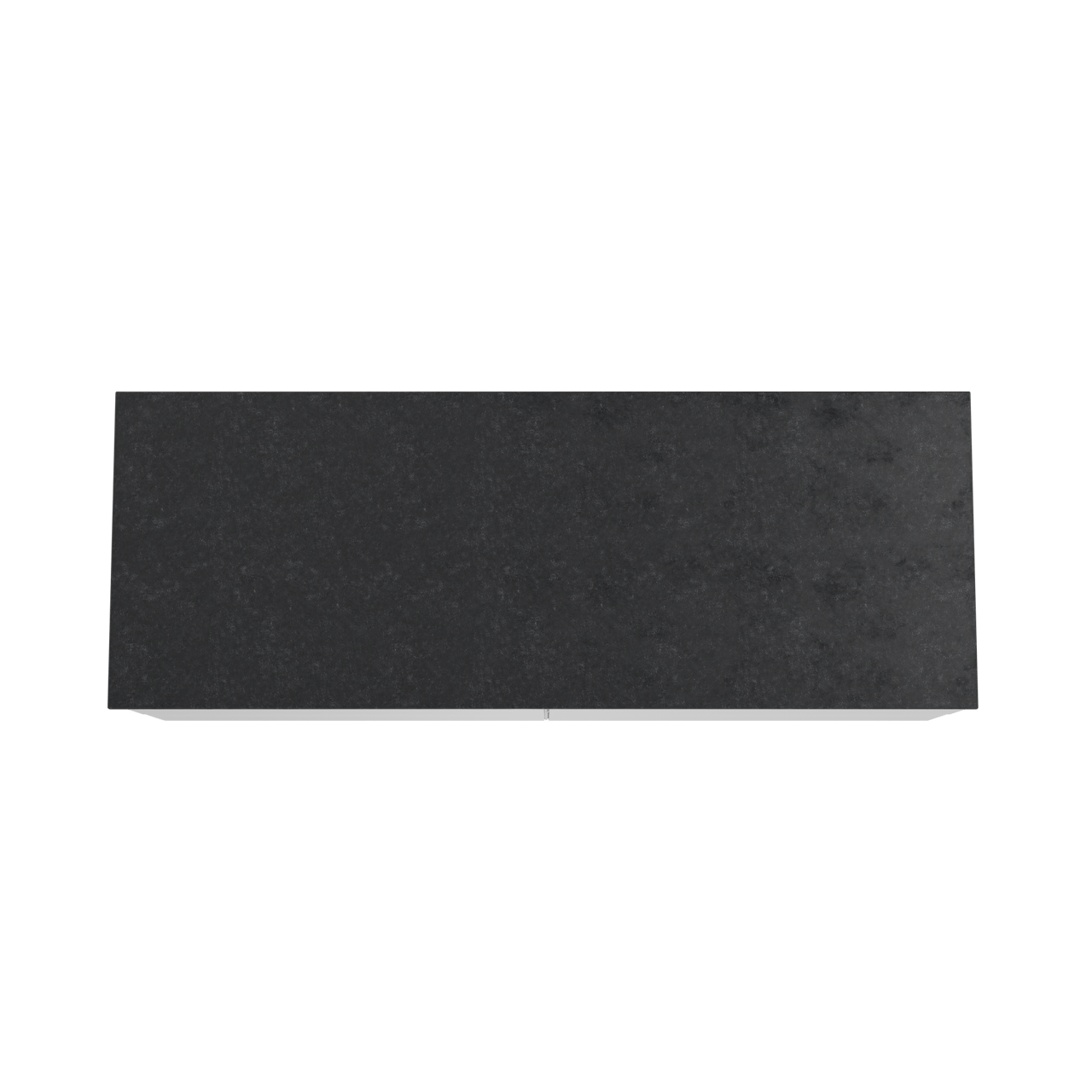Balmani Mitra meuble salle de bains suspendu 150 x 55 cm blanc mat avec Stretto tablette simple ou double en granit noir