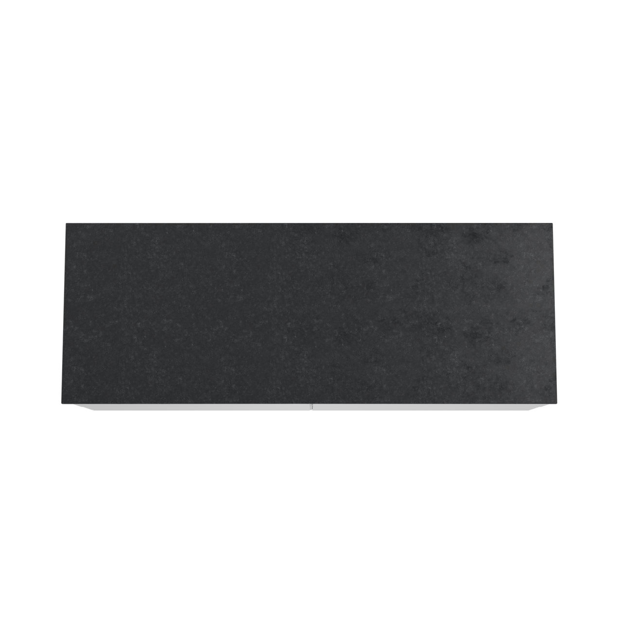 Balmani Mitra meuble salle de bains suspendu 150 x 55 cm blanc mat avec Stretto tablette simple ou double en granit noir