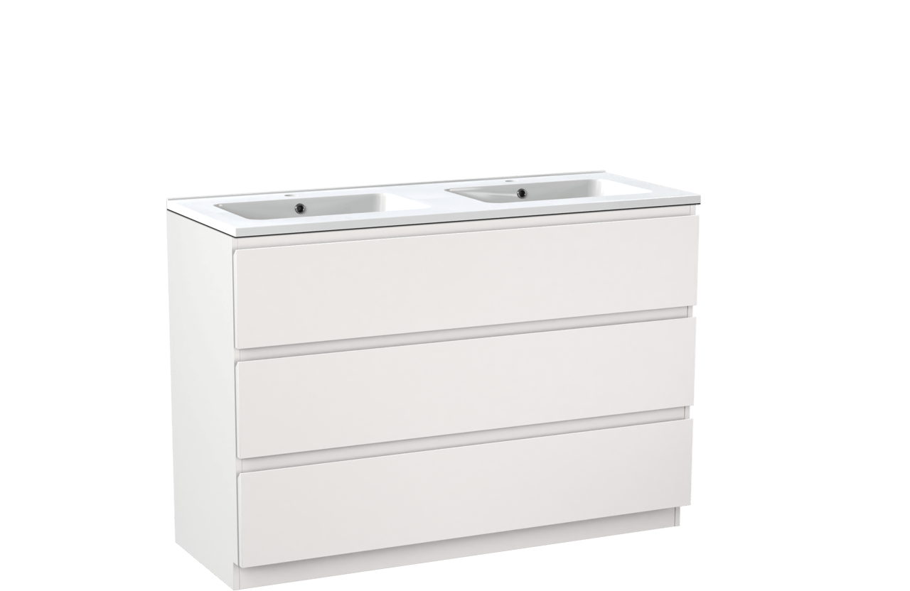Linie Lado Badmöbel Set mit Vano Waschtisch