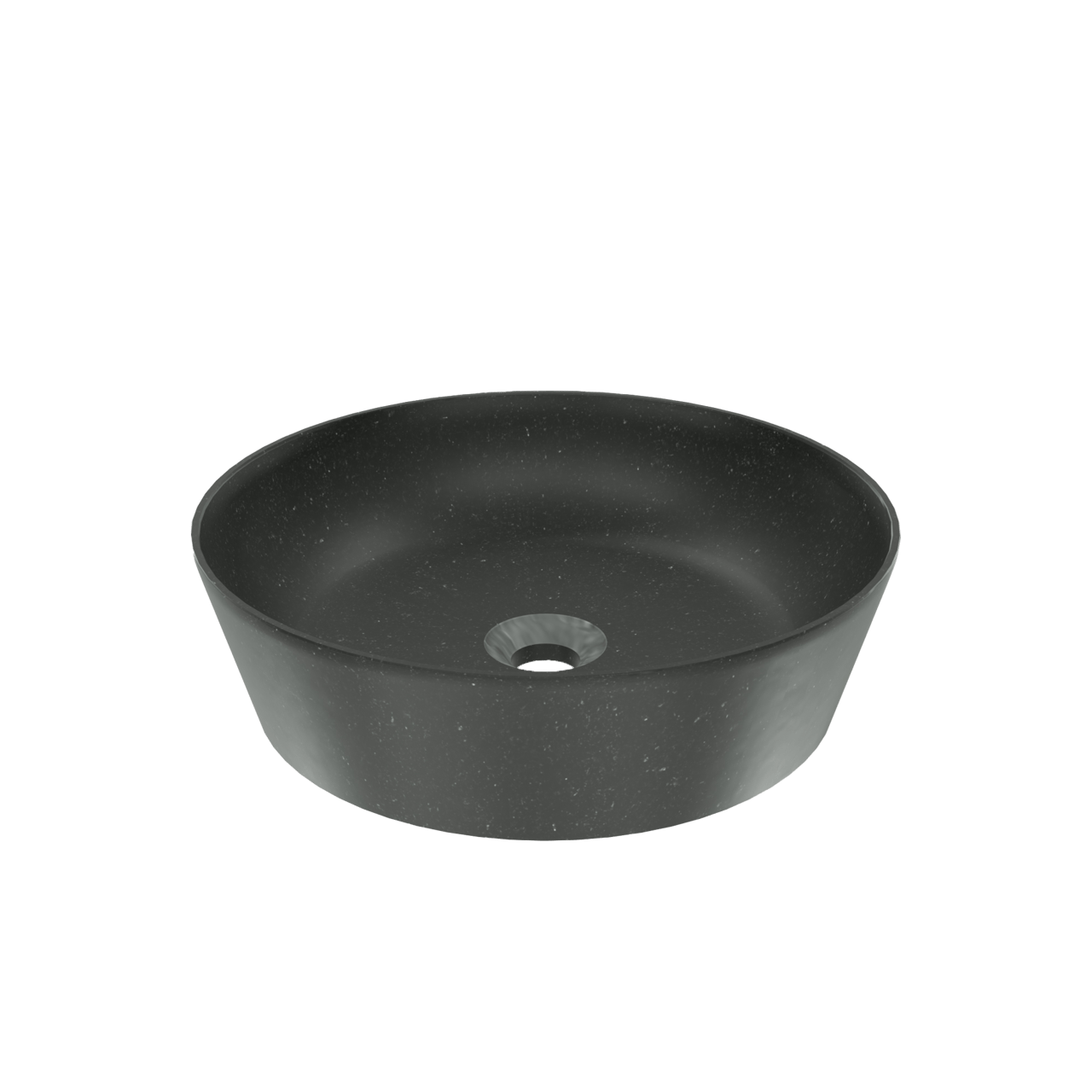 Balmani Still vasque à poser granite doux rond Ø 38 cm