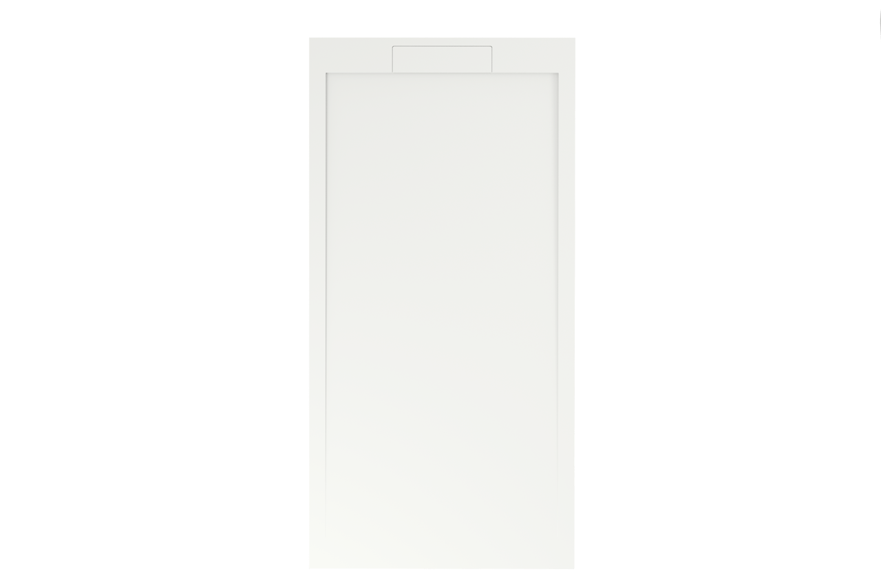 Balmani Andes receveur de douche 160 x 80 cm Solid Surface blanc mat
