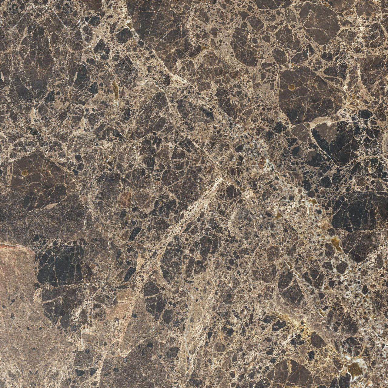 Balmani Cubo dubbele wastafel Dark Emperador marmer 160 x 49 cm