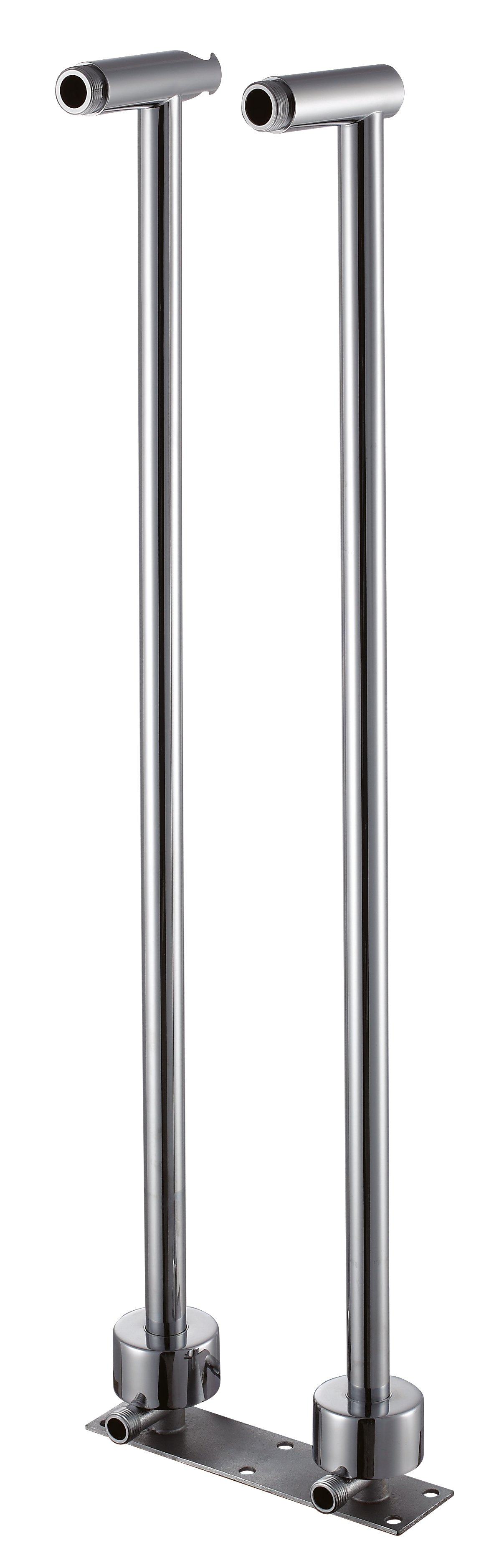 Blaufoss standing bath pipes chrome