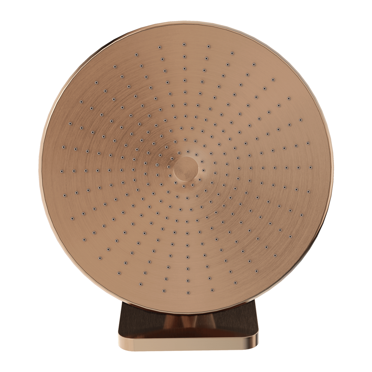 Blaufoss Onos 250  hoofddouche rond 25 cm met douchearm  Brushed Rosegold