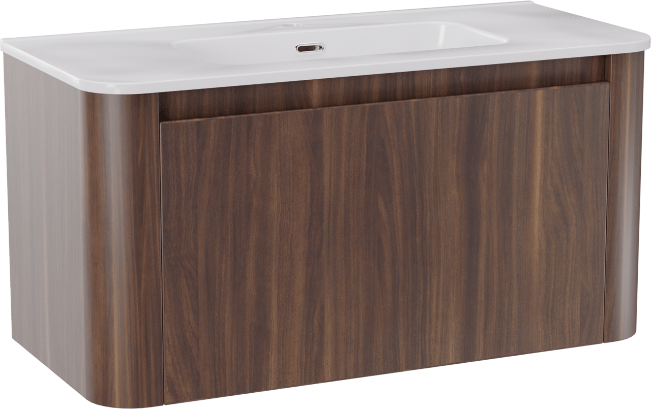 Storke Soft badkamermeubel met Kera Soft wastafel