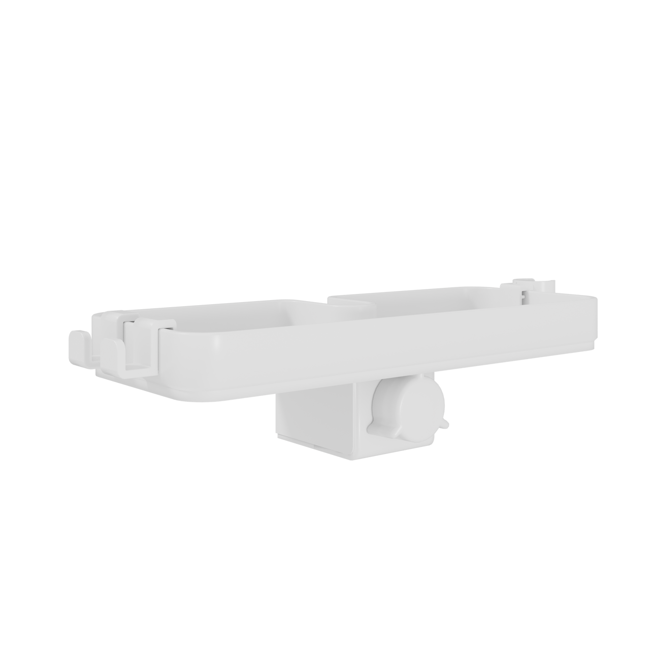 Linie Neptunus étagère de douche ajustable blanc