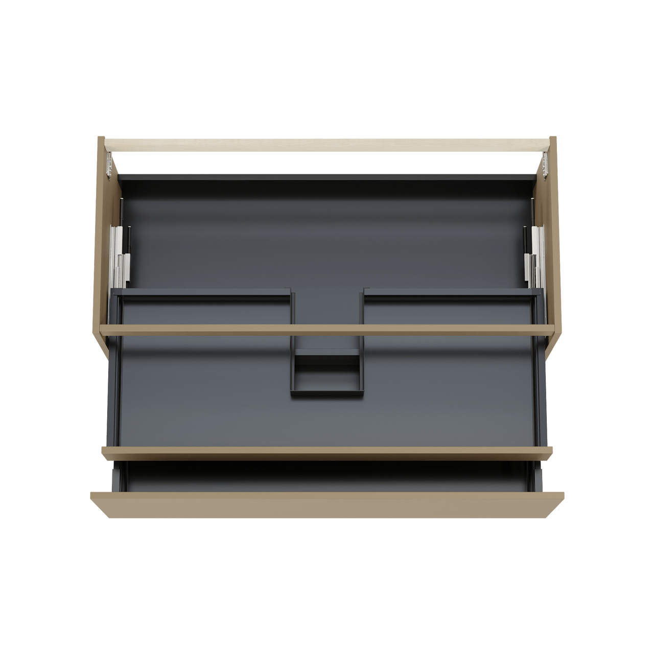 Balmani Sfera zwevende wastafelonderkast 120 x 55 cm Dune 2 lades