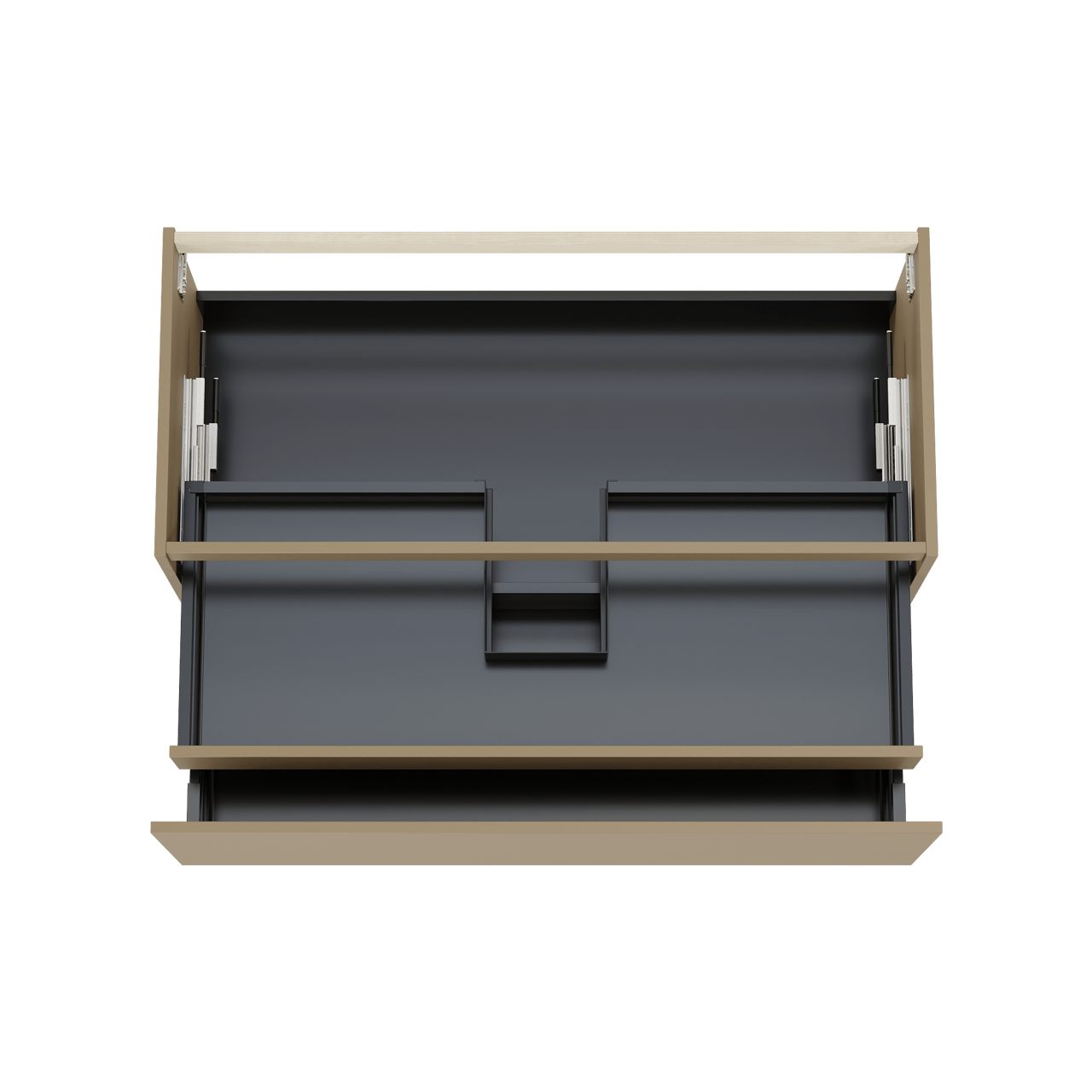 Balmani Sfera meuble sous-lavabo suspendu 120 x 55 cm Dune 2 tiroirs